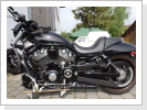Harley-Davidson V-Rod Nr.1, beide Standrohre abgerissen Harley-Davidson V-Rod Nr.1, beide Standrohre abgerissen